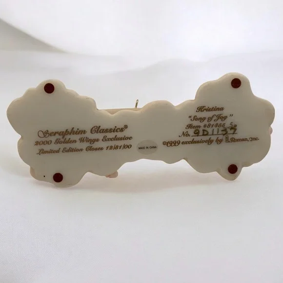 Seraphim Classics Arch, Golden Wings Exclusive Limited Edition With Mini Angels - Picture 3 of 11